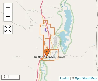 Area schools map